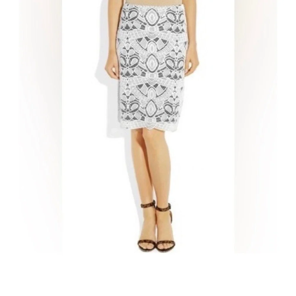 L'Agence Lace Skirt - Picture 1 of 9